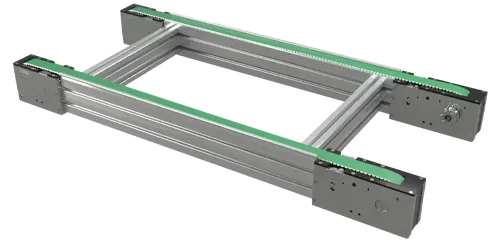 A pallet conveyor belt from the CS series.